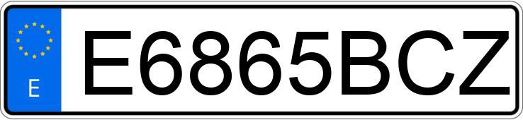 Numer rejestracyjny E6865BCZ posiada CLAAS ARES