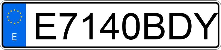 Numer rejestracyjny E7140BDY posiada SUZUKI LT Z Numer rejestracyjny E7140BDY posiada SUZUKI LT Z