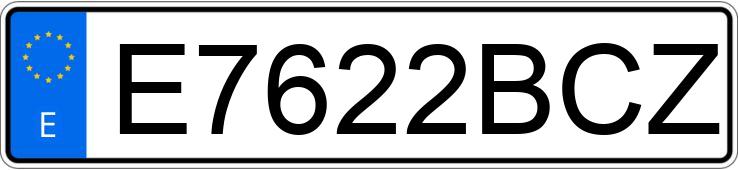 Numer rejestracyjny E7622BCZ posiada YAMAHA XT 660 Numer rejestracyjny E7622BCZ posiada YAMAHA XT 660
