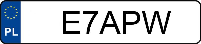 Numer rejestracyjny E7APW posiada MERCEDES-BENZ S 350 D 4MATIC Numer rejestracyjny E7APW posiada MERCEDES-BENZ S 350 D 4MATIC