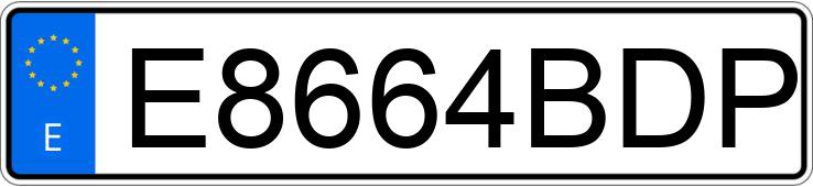 Numer rejestracyjny E8664BDP posiada POLARIS MAGNUM 500