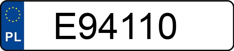 Numer rejestracyjny E94110 posiada VOLVO XC 60 2.0 B4 B MILD HYBRID MR`21 E6 Plus Dark Getr Numer rejestracyjny E94110 posiada VOLVO XC 60 2.0 B4 B MILD HYBRID MR`21 E6 Plus Dark Getr