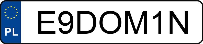 Numer rejestracyjny E9DOM1N posiada AUDI S7 Sportback Quattro 3.0 TDi MR`18 E6d 4G Tiptronic Numer rejestracyjny E9DOM1N posiada AUDI S7 Sportback Quattro 3.0 TDi MR`18 E6d 4G Tiptronic