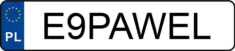 Numer rejestracyjny E9PAWEL posiada HYUNDAI TUCSON Numer rejestracyjny E9PAWEL posiada HYUNDAI TUCSON