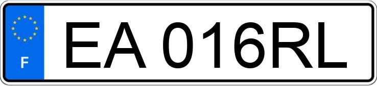 Numer rejestracyjny EA016RL posiada RENAULT CAPTUR