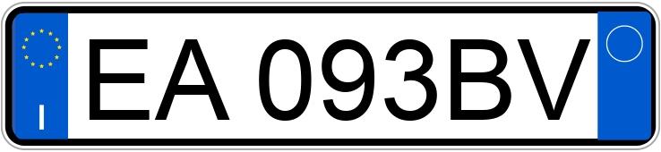 Numer rejestracyjny EA093BV posiada SKODA Superb 2a serie