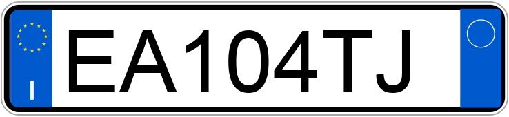 Numer rejestracyjny EA104TJ posiada FORD Fiesta 6a serie Numer rejestracyjny EA104TJ posiada FORD Fiesta 6a serie