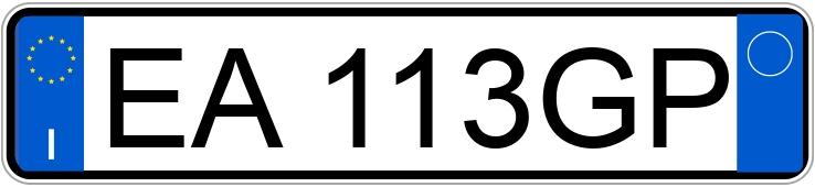 Numer rejestracyjny EA113GP posiada PEUGEOT 207 Numer rejestracyjny EA113GP posiada PEUGEOT 207