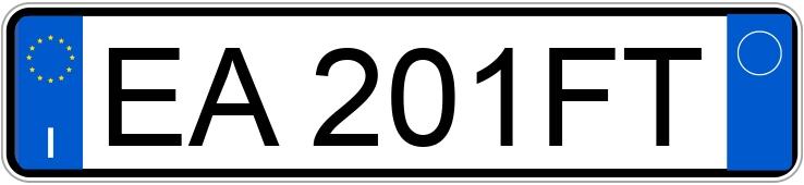 Numer rejestracyjny EA201FT posiada VOLKSWAGEN Polo 5a serie Numer rejestracyjny EA201FT posiada VOLKSWAGEN Polo 5a serie