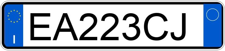 Numer rejestracyjny EA223CJ posiada LANCIA Musa 2a serie Numer rejestracyjny EA223CJ posiada LANCIA Musa 2a serie