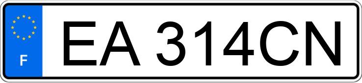 Numer rejestracyjny EA314CN posiada TOYOTA COROLLA 1.6VVT-I G6 Numer rejestracyjny EA314CN posiada TOYOTA COROLLA 1.6VVT-I G6