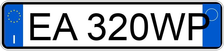 Numer rejestracyjny EA320WP posiada FIAT Punto Evo Numer rejestracyjny EA320WP posiada FIAT Punto Evo