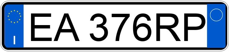 Numer rejestracyjny EA376RP posiada OPEL Agila 2a serie Numer rejestracyjny EA376RP posiada OPEL Agila 2a serie