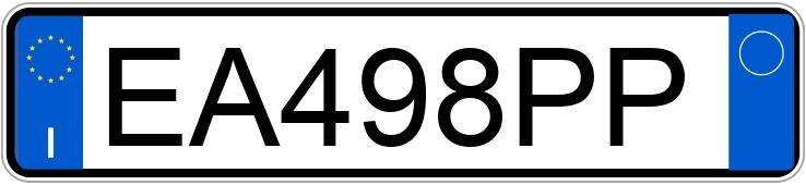 Numer rejestracyjny EA498PP posiada CITROEN C3 1a serie