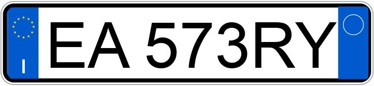 Numer rejestracyjny EA573RY posiada OPEL Corsa 4a serie Numer rejestracyjny EA573RY posiada OPEL Corsa 4a serie