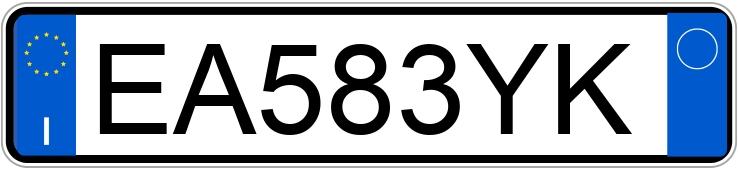 Numer rejestracyjny EA583YK posiada MINI Mini 3a serie Numer rejestracyjny EA583YK posiada MINI Mini 3a serie