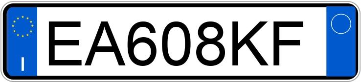 Numer rejestracyjny EA608KF posiada ALFA ROMEO MiTo Numer rejestracyjny EA608KF posiada ALFA ROMEO MiTo