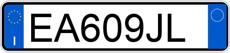 Numer rejestracyjny EA609JL posiada FORD Ka 2a serie
