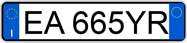 Numer rejestracyjny EA665YR posiada BMW X1 Numer rejestracyjny EA665YR posiada BMW X1