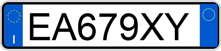 Numer rejestracyjny EA679XY posiada AUDI A4 4a serie Numer rejestracyjny EA679XY posiada AUDI A4 4a serie