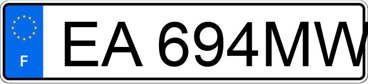 Numer rejestracyjny EA694MW posiada PEUGEOT 208