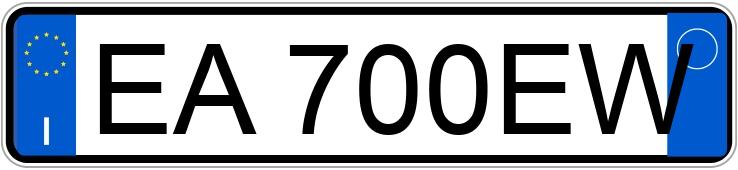 Numer rejestracyjny EA700EW posiada LANCIA Musa 2a serie Numer rejestracyjny EA700EW posiada LANCIA Musa 2a serie