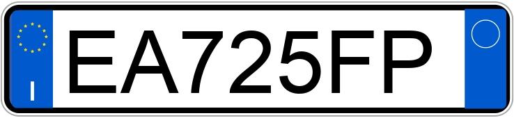 Numer rejestracyjny EA725FP posiada MINI Mini 3a serie Numer rejestracyjny EA725FP posiada MINI Mini 3a serie