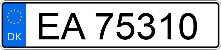 Numer rejestracyjny EA75310 posiada BMW 3-Serie