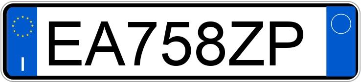Numer rejestracyjny EA758ZP posiada MERCEDES Classe A