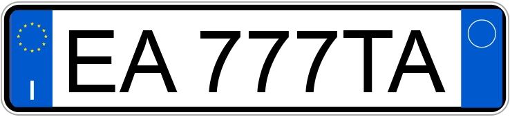 Numer rejestracyjny EA777TA posiada SUZUKI Alto Numer rejestracyjny EA777TA posiada SUZUKI Alto