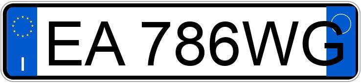 Numer rejestracyjny EA786WG posiada FIAT Punto Evo Numer rejestracyjny EA786WG posiada FIAT Punto Evo