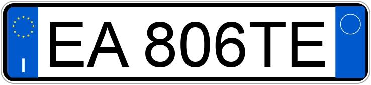 Numer rejestracyjny EA806TE posiada FIAT Punto Evo Numer rejestracyjny EA806TE posiada FIAT Punto Evo