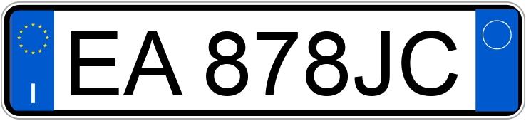 Numer rejestracyjny EA878JC posiada OPEL Corsa 4a serie Numer rejestracyjny EA878JC posiada OPEL Corsa 4a serie