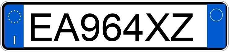 Numer rejestracyjny EA964XZ posiada FIAT Punto Evo