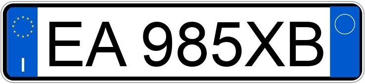 Numer rejestracyjny EA985XB posiada RENAULT Scenic 3a serie Numer rejestracyjny EA985XB posiada RENAULT Scenic 3a serie