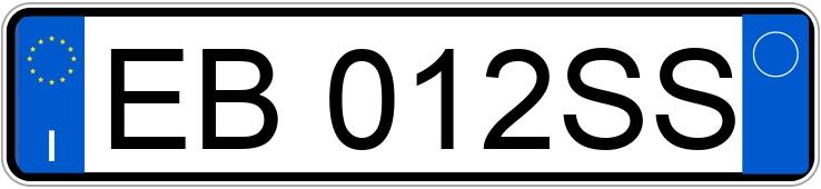 Numer rejestracyjny EB012SS posiada KIA Picanto 1as.