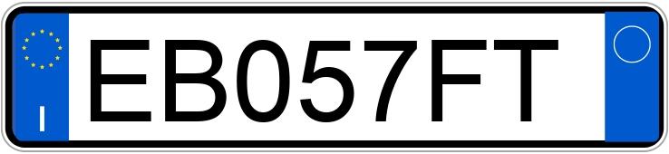 Numer rejestracyjny EB057FT posiada VOLKSWAGEN Polo 5a serie