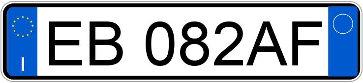 Numer rejestracyjny EB082AF posiada FIAT 500 Numer rejestracyjny EB082AF posiada FIAT 500