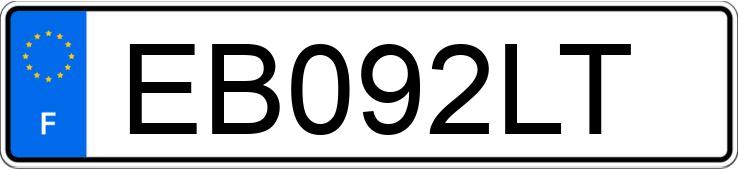 Numer rejestracyjny EB092LT posiada PEUGEOT 2008