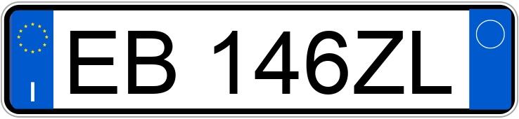 Numer rejestracyjny EB146ZL posiada AUDI A4 4a serie