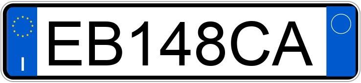 Numer rejestracyjny EB148CA posiada VOLKSWAGEN Polo 5a serie Numer rejestracyjny EB148CA posiada VOLKSWAGEN Polo 5a serie