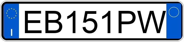 Numer rejestracyjny EB151PW posiada ALFA ROMEO MiTo Numer rejestracyjny EB151PW posiada ALFA ROMEO MiTo