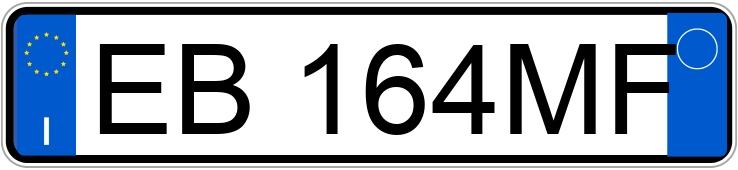 Numer rejestracyjny EB164MF posiada RENAULT Scenic 3a serie Numer rejestracyjny EB164MF posiada RENAULT Scenic 3a serie