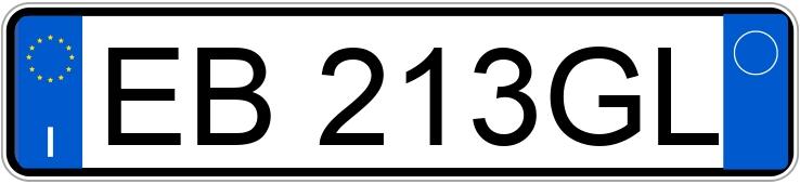 Numer rejestracyjny EB213GL posiada HYUNDAI i10 1a serie
