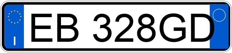 Numer rejestracyjny EB328GD posiada ALFA ROMEO MiTo Numer rejestracyjny EB328GD posiada ALFA ROMEO MiTo