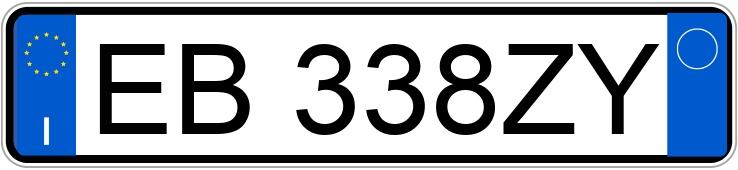 Numer rejestracyjny EB338ZY posiada NISSAN Qashqai 1a serie Numer rejestracyjny EB338ZY posiada NISSAN Qashqai 1a serie
