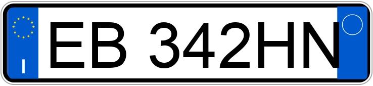 Numer rejestracyjny EB342HN posiada BMW Serie 1 Numer rejestracyjny EB342HN posiada BMW Serie 1