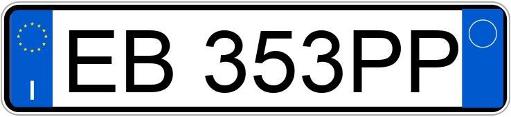 Numer rejestracyjny EB353PP posiada FIAT Grande Punto Numer rejestracyjny EB353PP posiada FIAT Grande Punto