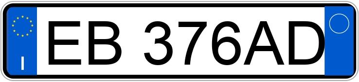 Numer rejestracyjny EB376AD posiada DACIA Duster 1a serie