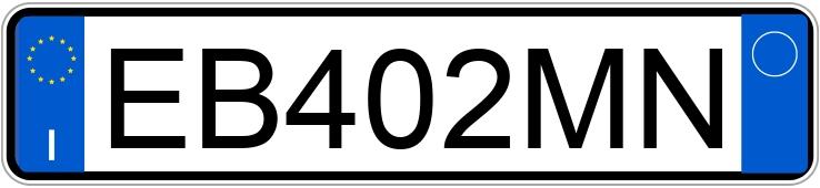 Numer rejestracyjny EB402MN posiada FIAT Panda 2a serie Numer rejestracyjny EB402MN posiada FIAT Panda 2a serie